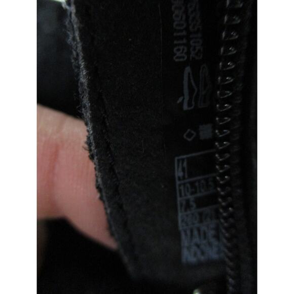 USED ECCO Women's Soft Classic Bootie,Black Suede-Size 10-10.5 - Picture 5 of 16